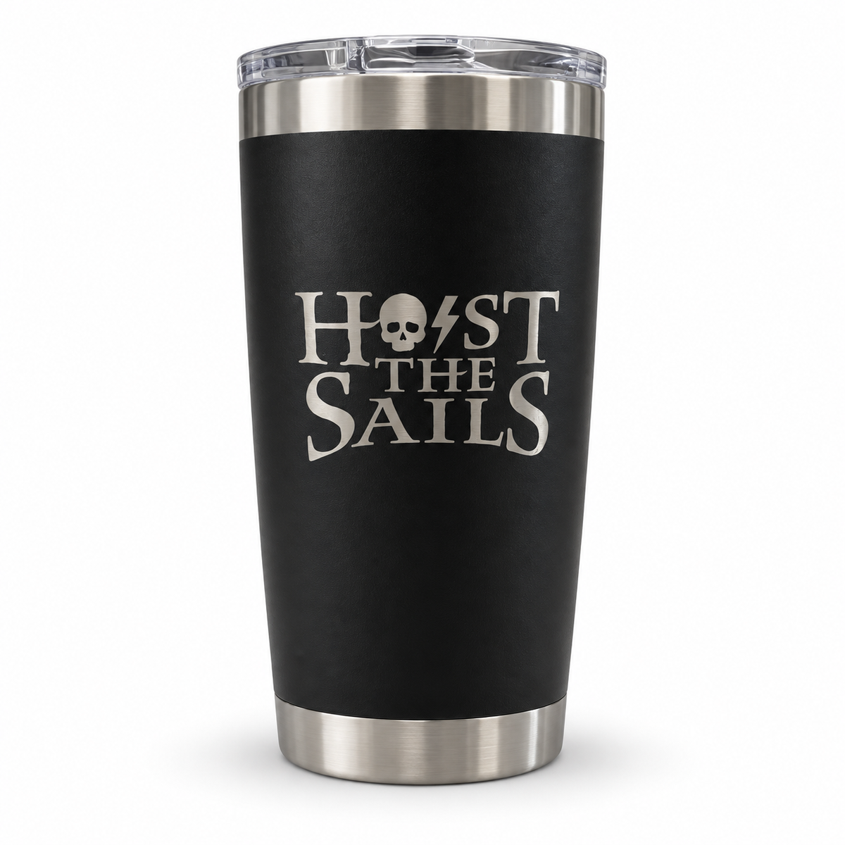 Time Waits For No One Tumbler - Black
