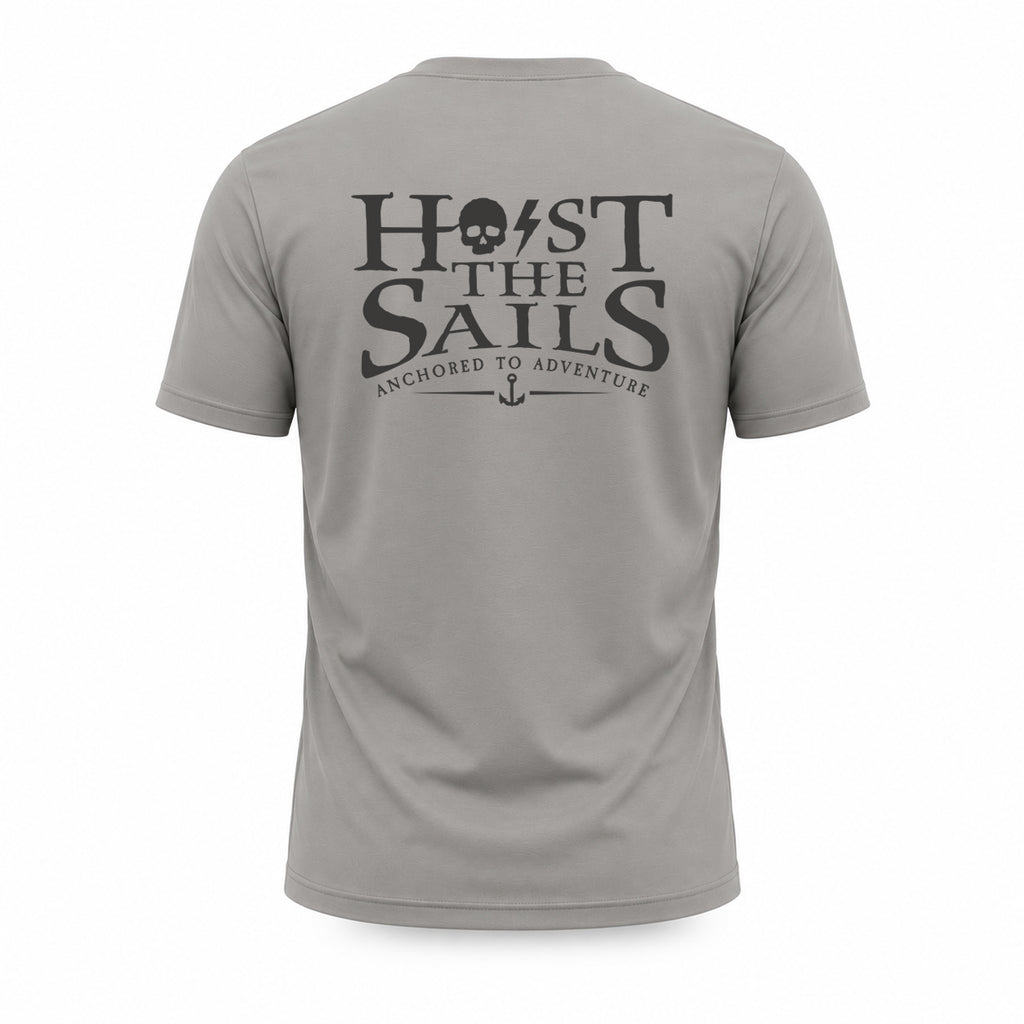 FLAGSHIP TEE - Stone Gray