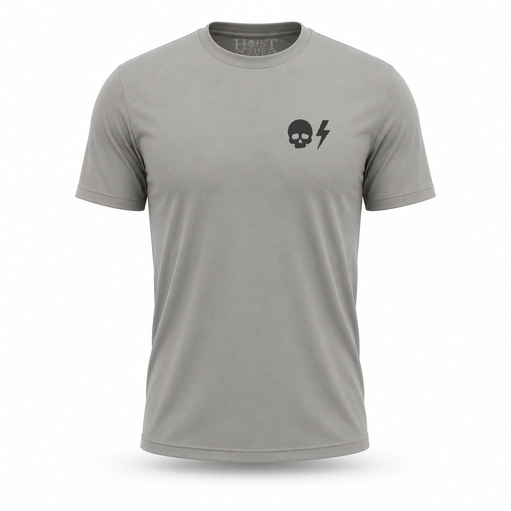 FLAGSHIP TEE - Stone Gray